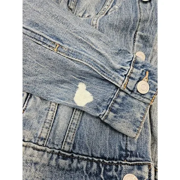 Lucky Brand Jean Jacket Women's Size Medium - Picture 9 of 12